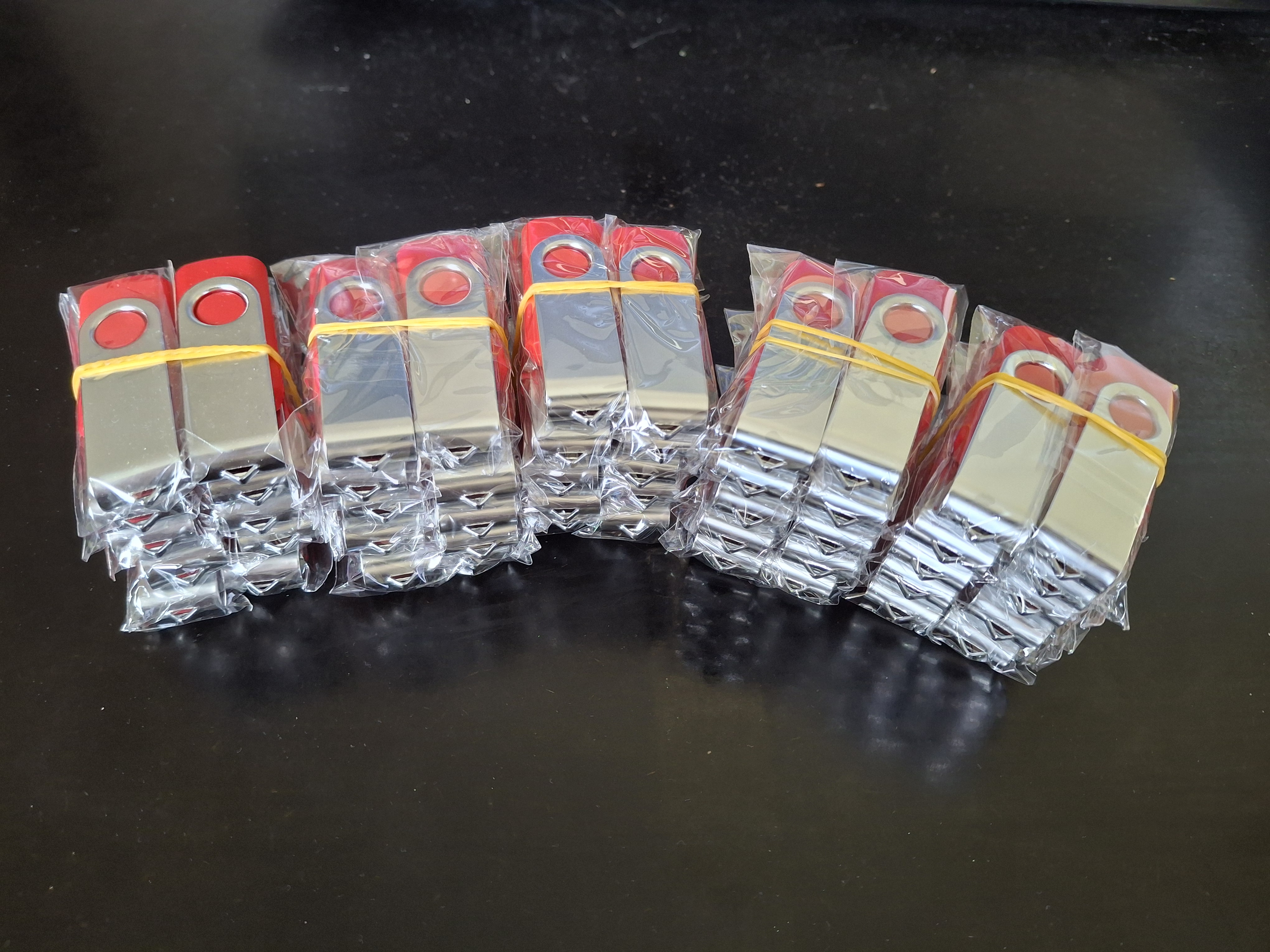 USB flash drives for George's very first album!!